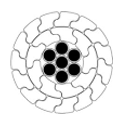 铝包钢芯成型铝绞线